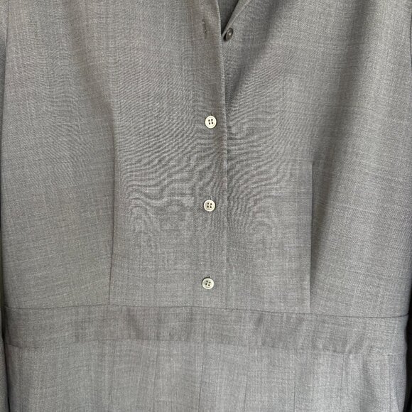 Theory Pleated Shirt Dress (Size 12) - Picture 4 of 11